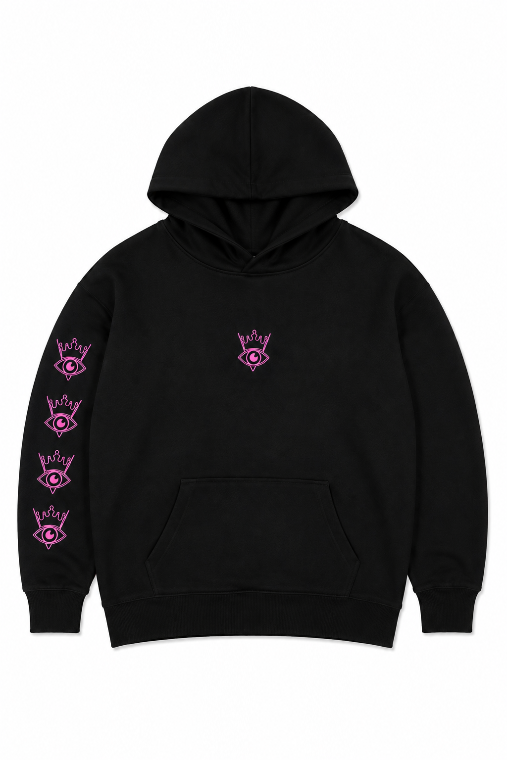 Black & Pink "Insight" Hoodie Womens